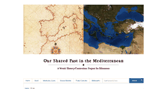 Desktop Screenshot of mediterraneansharedpast.org